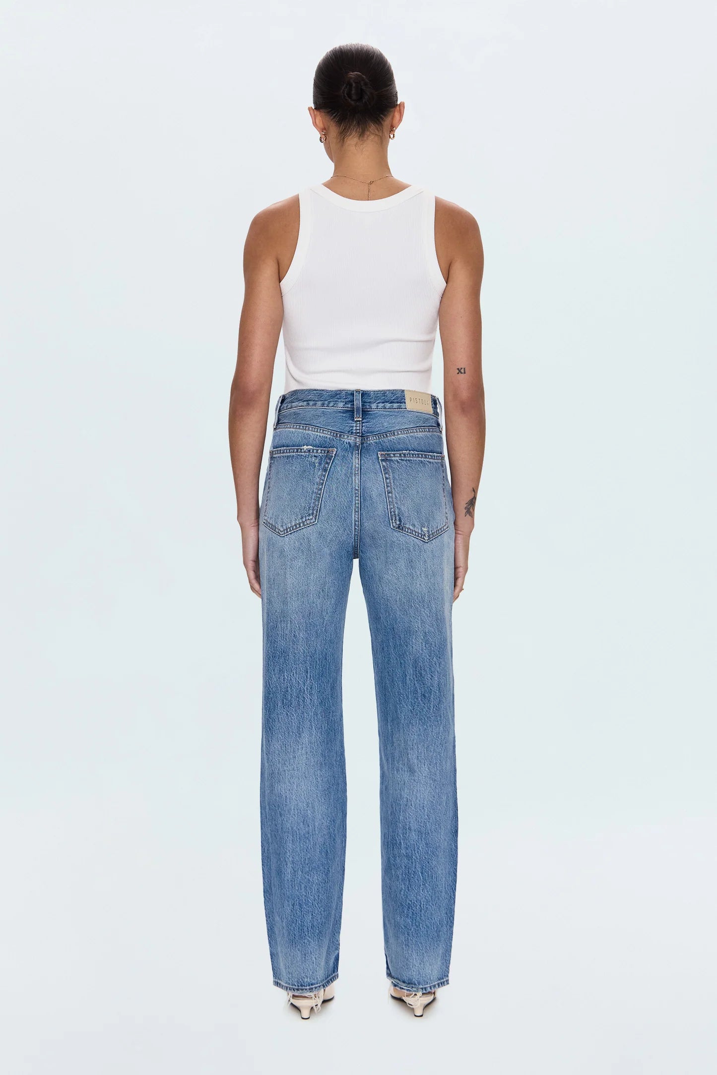 Pistola Cassie Super High Rise Straight - Serpentine Vintage