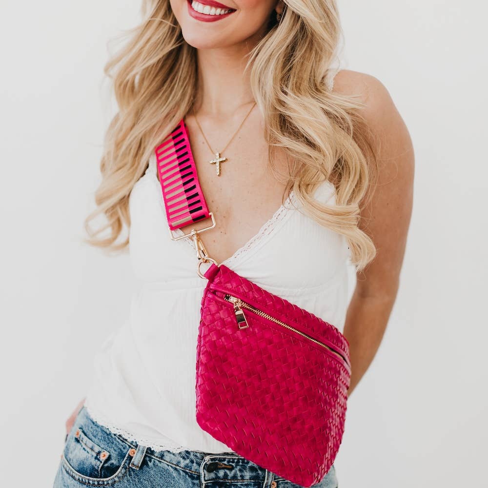 Pretty Simple - Westlyn Woven Bum Bag - Assorted Colors