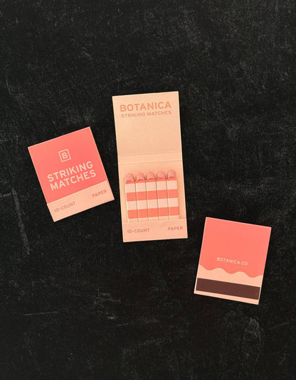 BOTANICA - Signature Matchbook - Grove (Coral/Peach)
