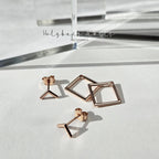 HolyBang Jewels - SQUARE EAR JACKET - E-ST1178