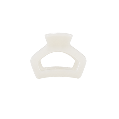 TELETIES - Open Coconut White | Petite | Hair Clip