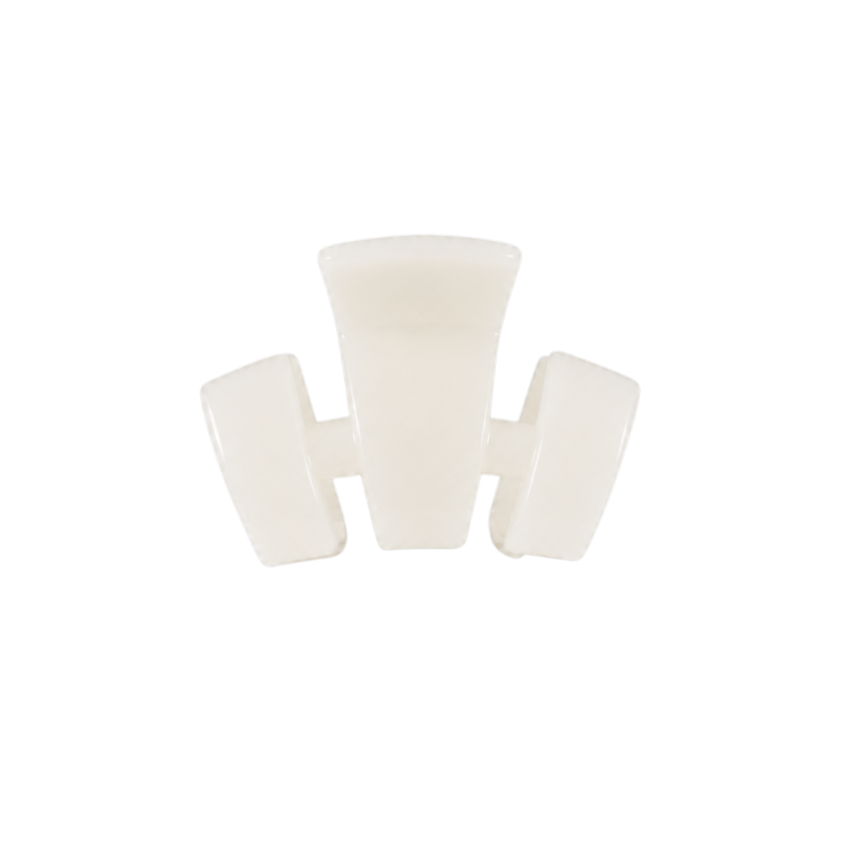 TELETIES - Classic | Coconut White | Petite | Claw Clip
