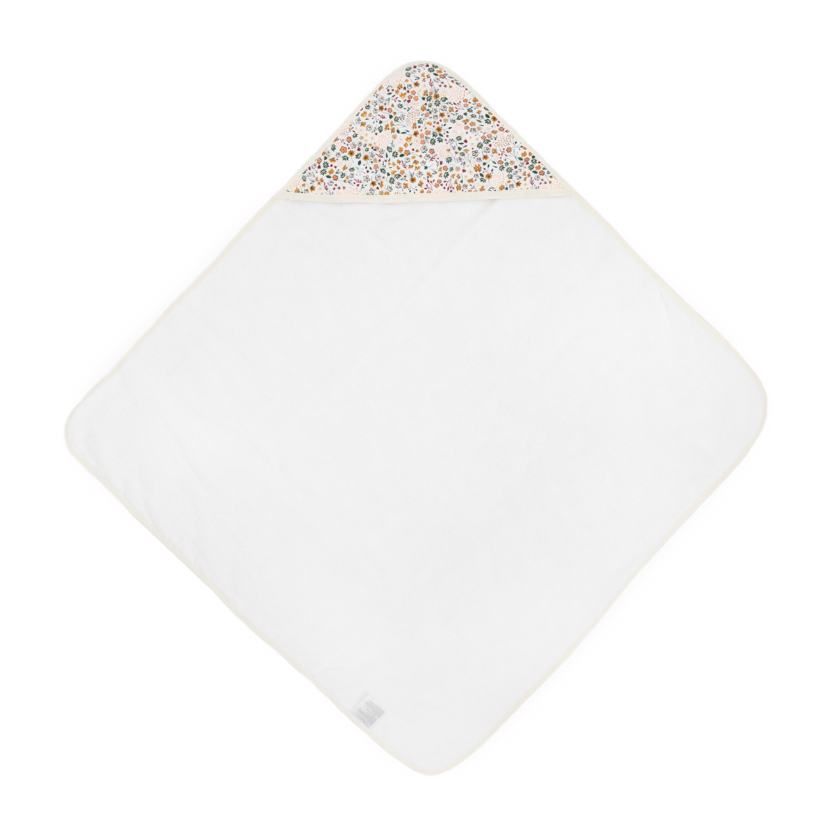 Little Unicorn - Infant Hooded Towel - Pressed Petals