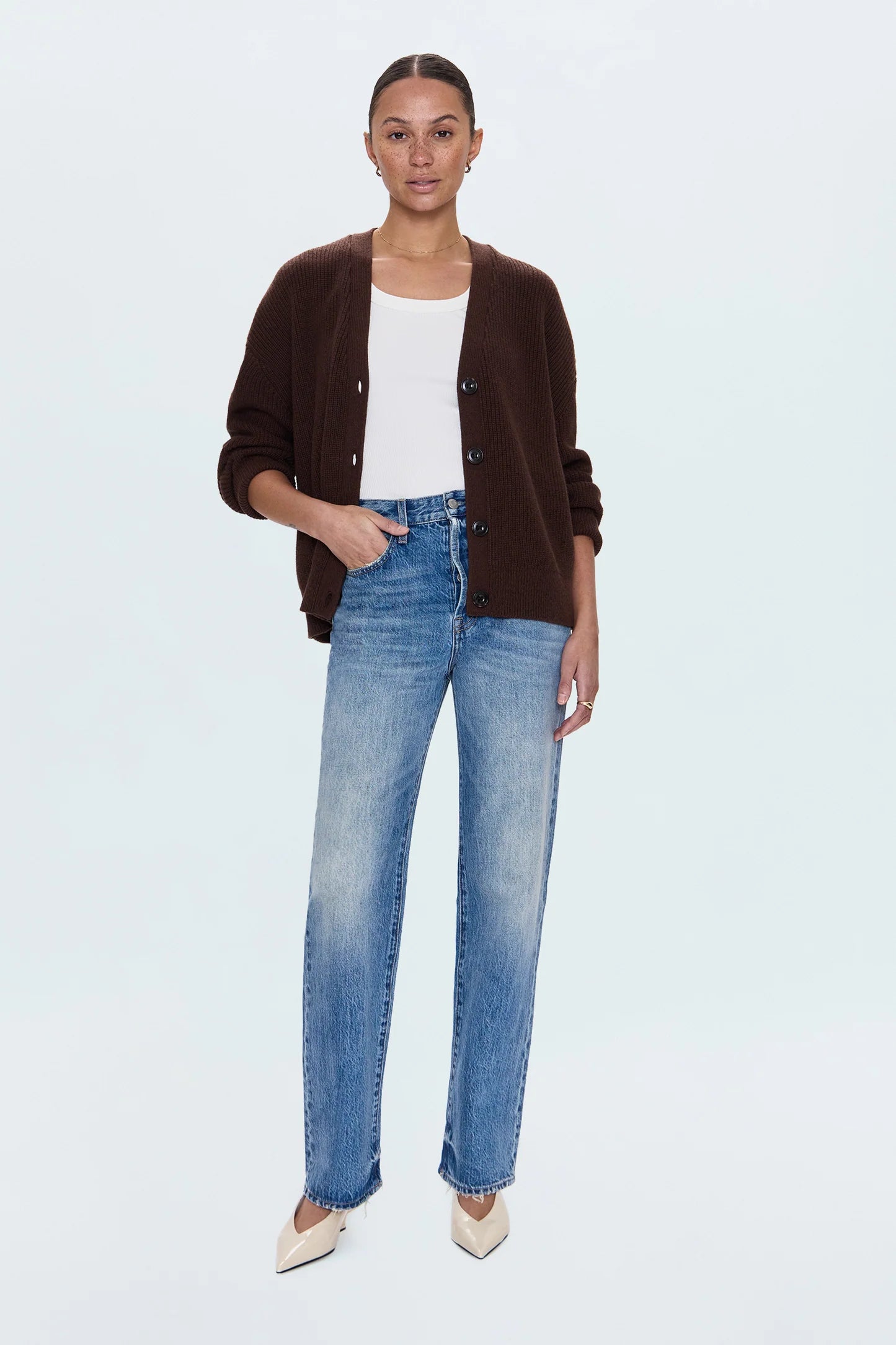 Pistola Cassie Super High Rise Straight - Serpentine Vintage