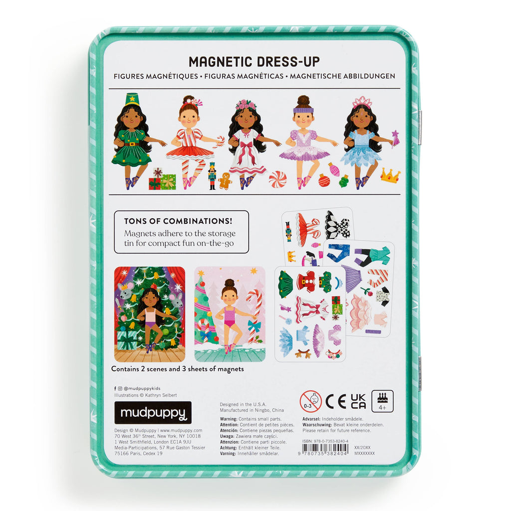 mudpuppy - Enchanted Nutcracker Magnetic Dress-Up