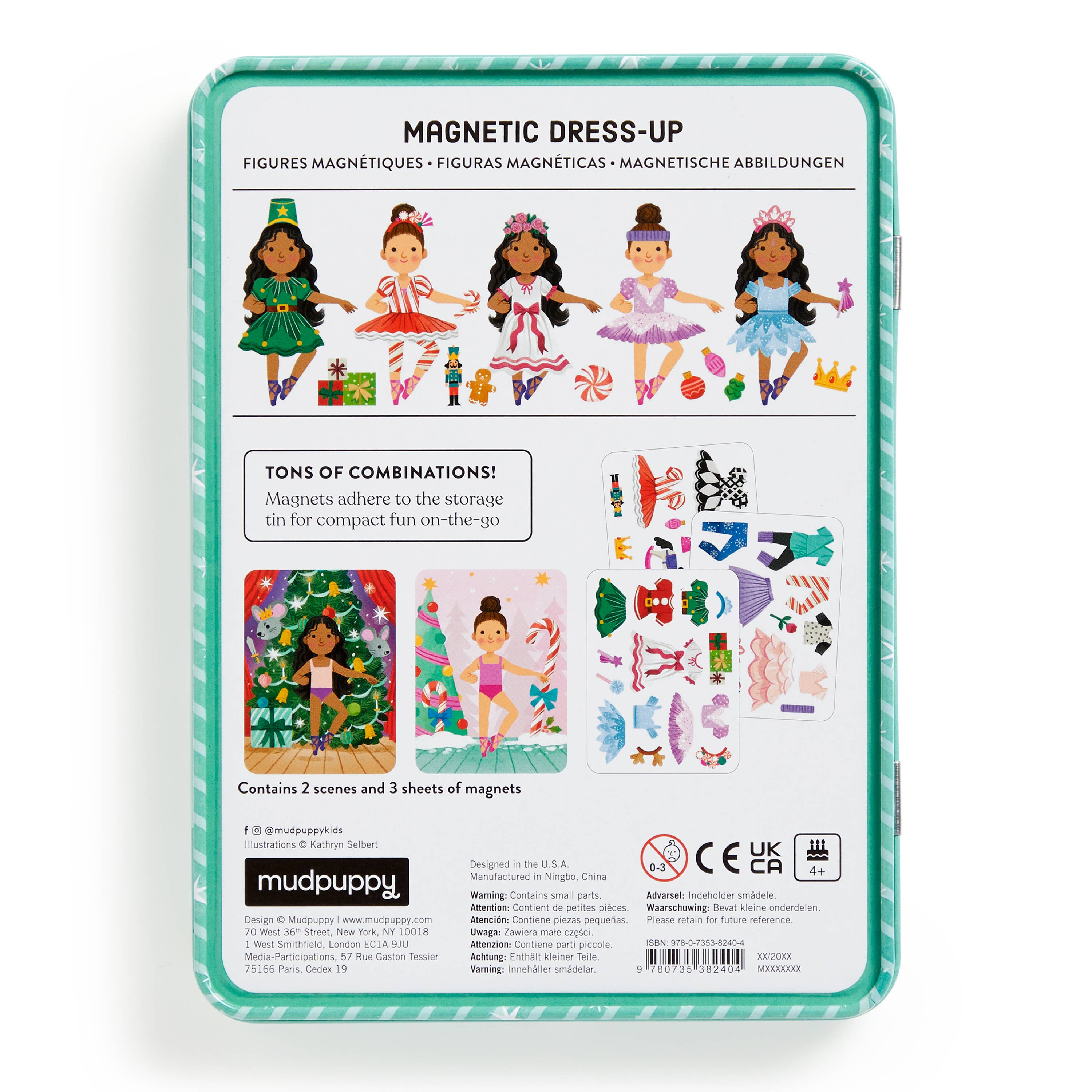 mudpuppy - Enchanted Nutcracker Magnetic Dress-Up