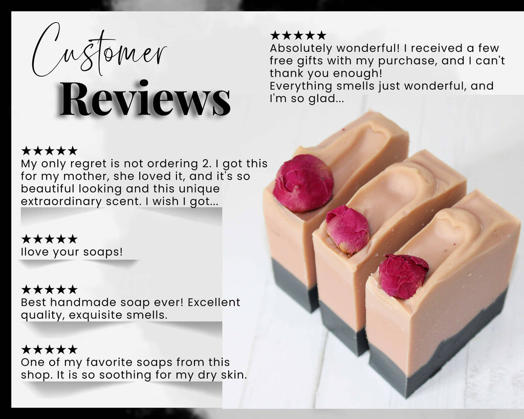 Baba Yaga Designs LLC - Love Potion Soap Bar, Love Spell Scent Vegan Skin Care