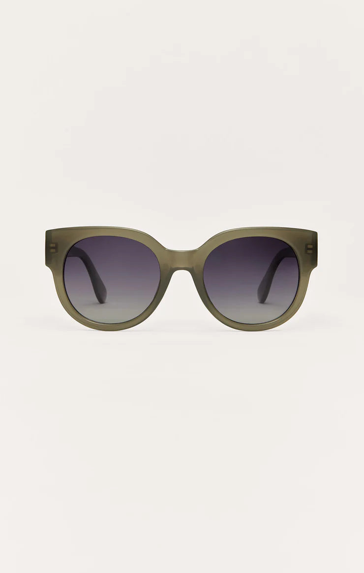 Z Supply Sunglasses - Lunch Date - Olive