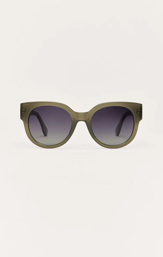 Z Supply Sunglasses - Lunch Date - Olive
