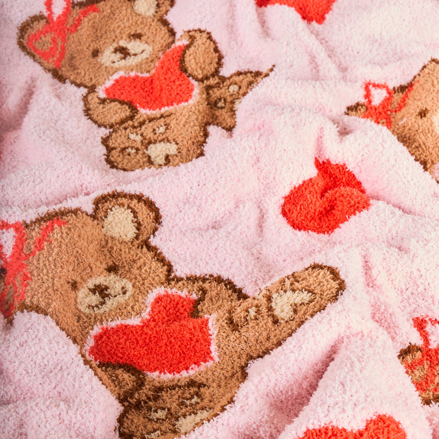 The Darling Effect - Cozy Dreams Luxe Blanket-Teddy Bear Hugs