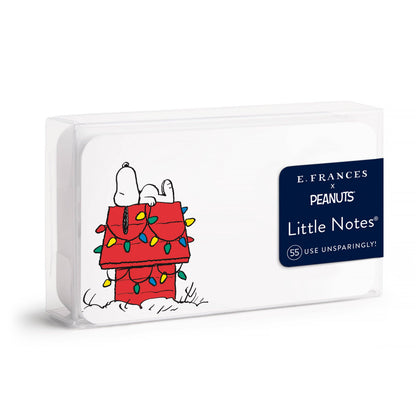E. Frances Paper - E. Frances x Peanuts® Snoopy Holiday Dog House Little Notes®