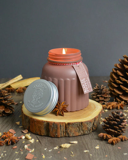 Barr-Co. Apothecary Jar Candle - Saddle