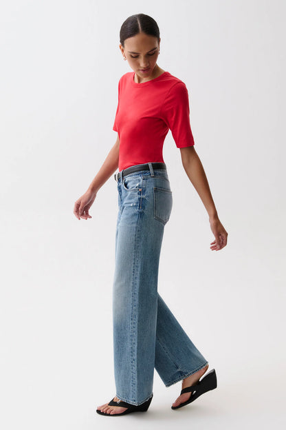 Pistola Harlowe Relaxed Baggy Jeans - Serpentine Vintage