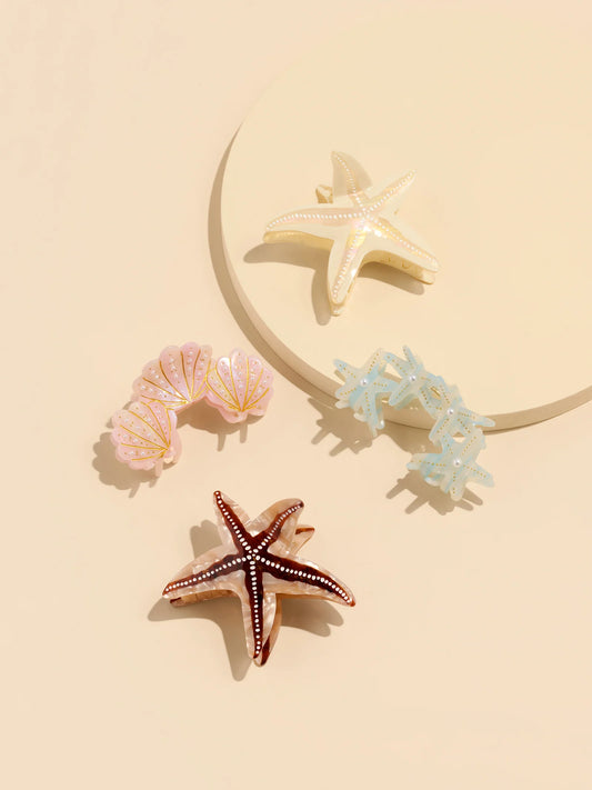 Shiraleah Starfish Clip - Assorted Colros