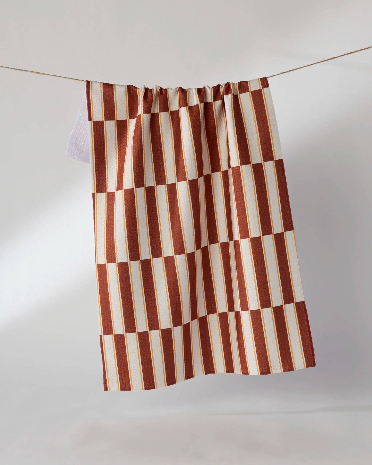 Geometry - Harvest Stripe Tea Towel