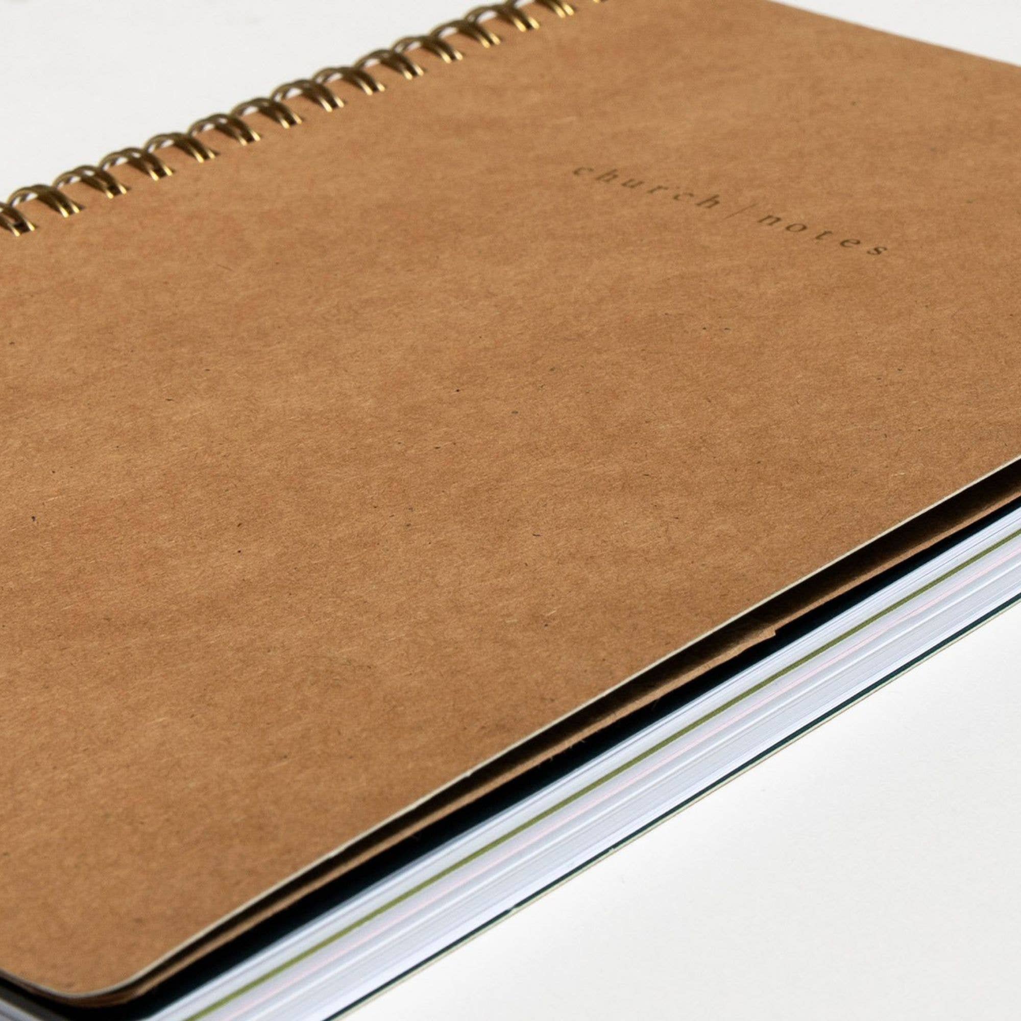 Church Notes Co. - Kraft Church Notes Bible Study Notebook