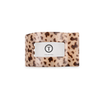 TELETIES - Flat Rectangle Hair Clip | Small | Blonde Tortoise