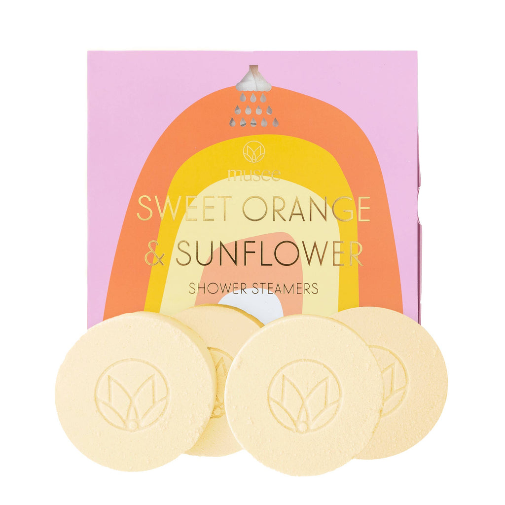 Musee - Sweet Orange & Sunflower Shower Steamers