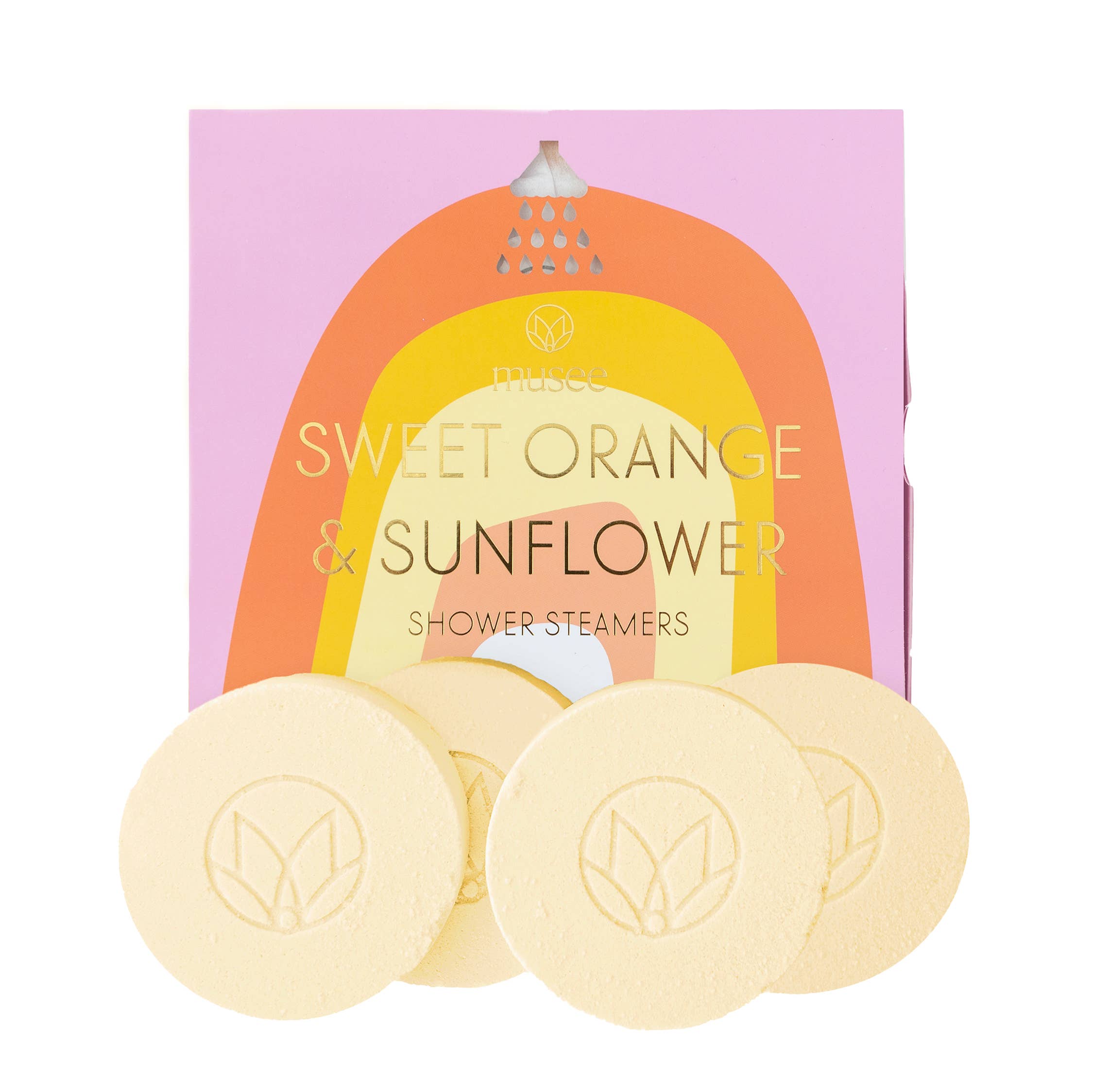 Musee - Sweet Orange & Sunflower Shower Steamers
