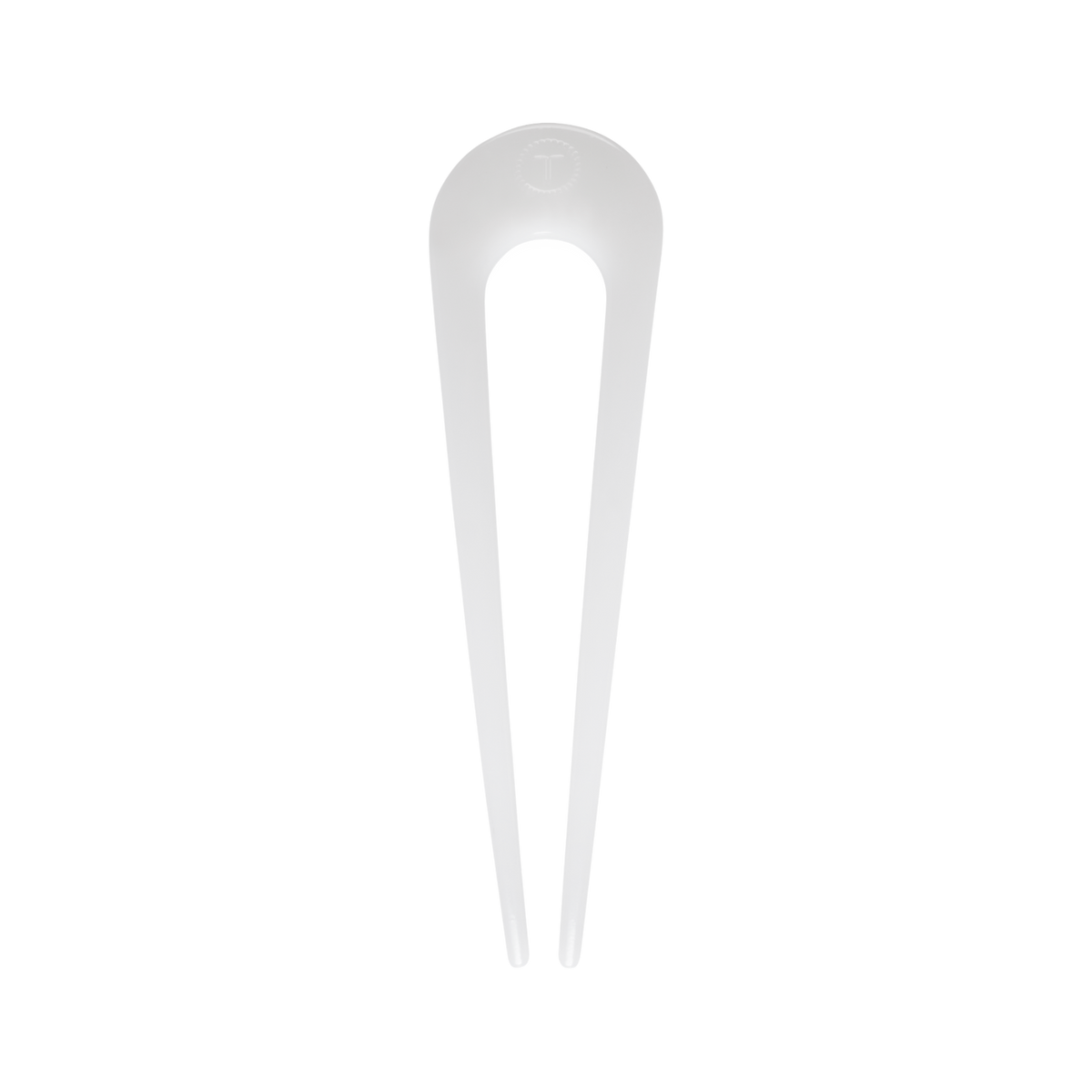 TELETIES - French Hair Pin Coconut White