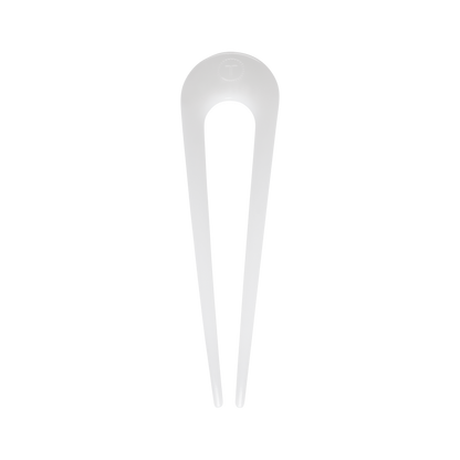 TELETIES - French Hair Pin Coconut White