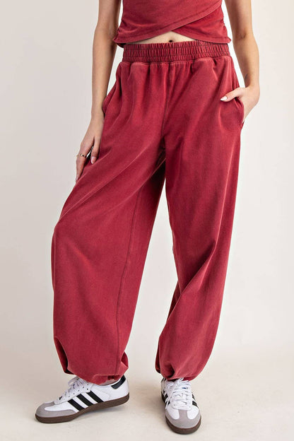 Aurora Mineral Washed Jogger Sweatpants