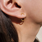 HolyBang Jewels - MINIMALIST CIRCLE EAR JACKET - E-ST1274
