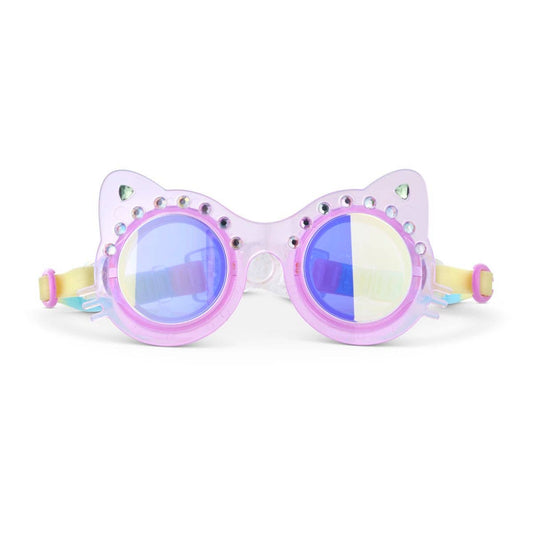 Bling2o - *NEW* Frosted Feline Cat Shaped Kids' Swim Goggle