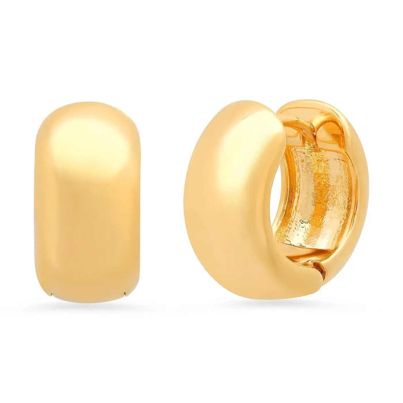 Tai Jewelry - Chubby Hinged Huggies| 15mm