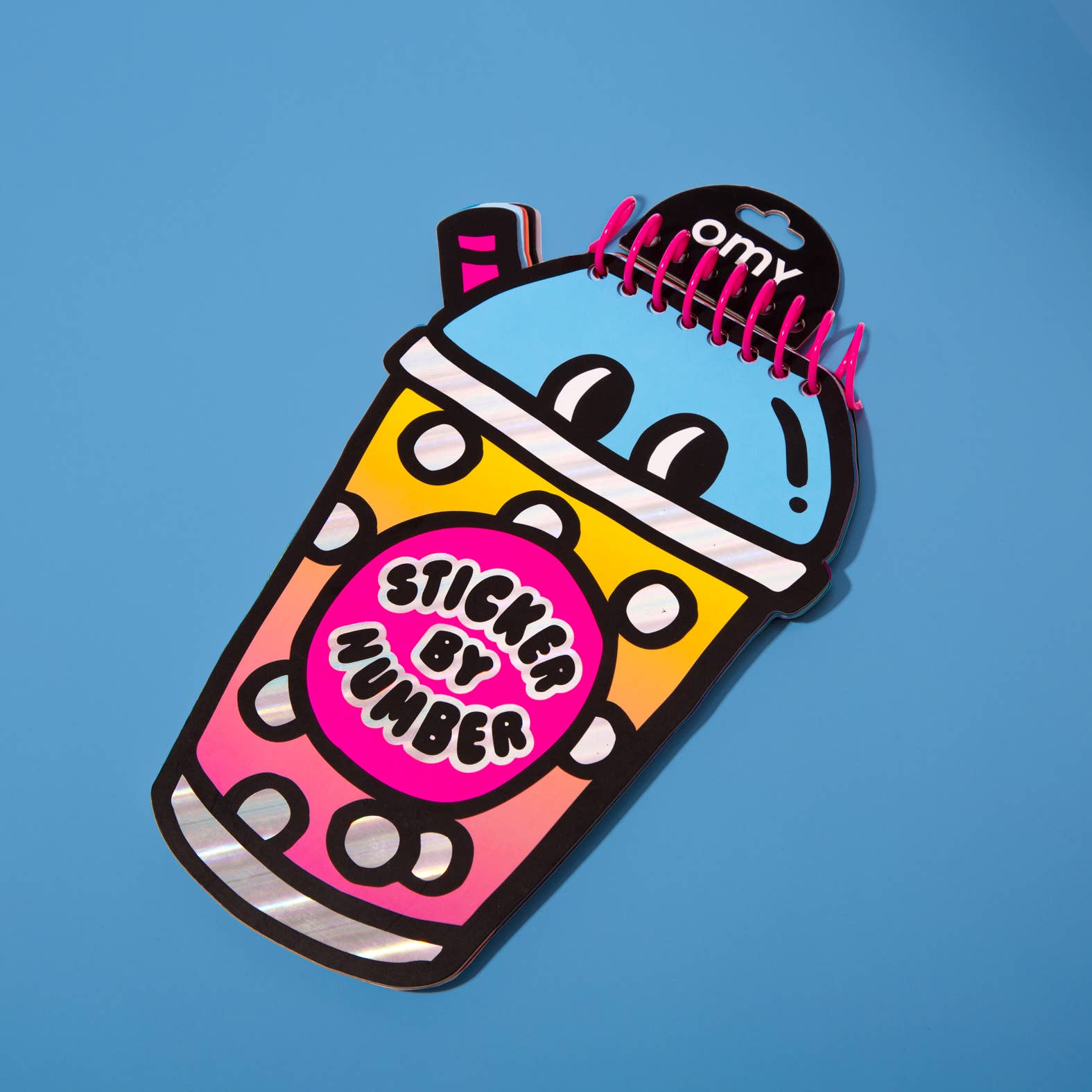OMY - Sticker by number book - Bubble Tea