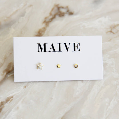 MAIVE - Hailey Trio Stud Set