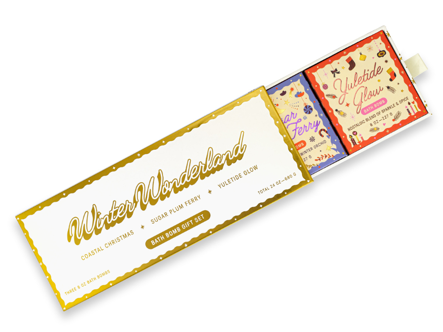 Old Whaling Company - Winter Wonderland Holiday Bath Bomb Gift Set