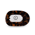 TELETIES - Tortoise Small Flat Round Clip
