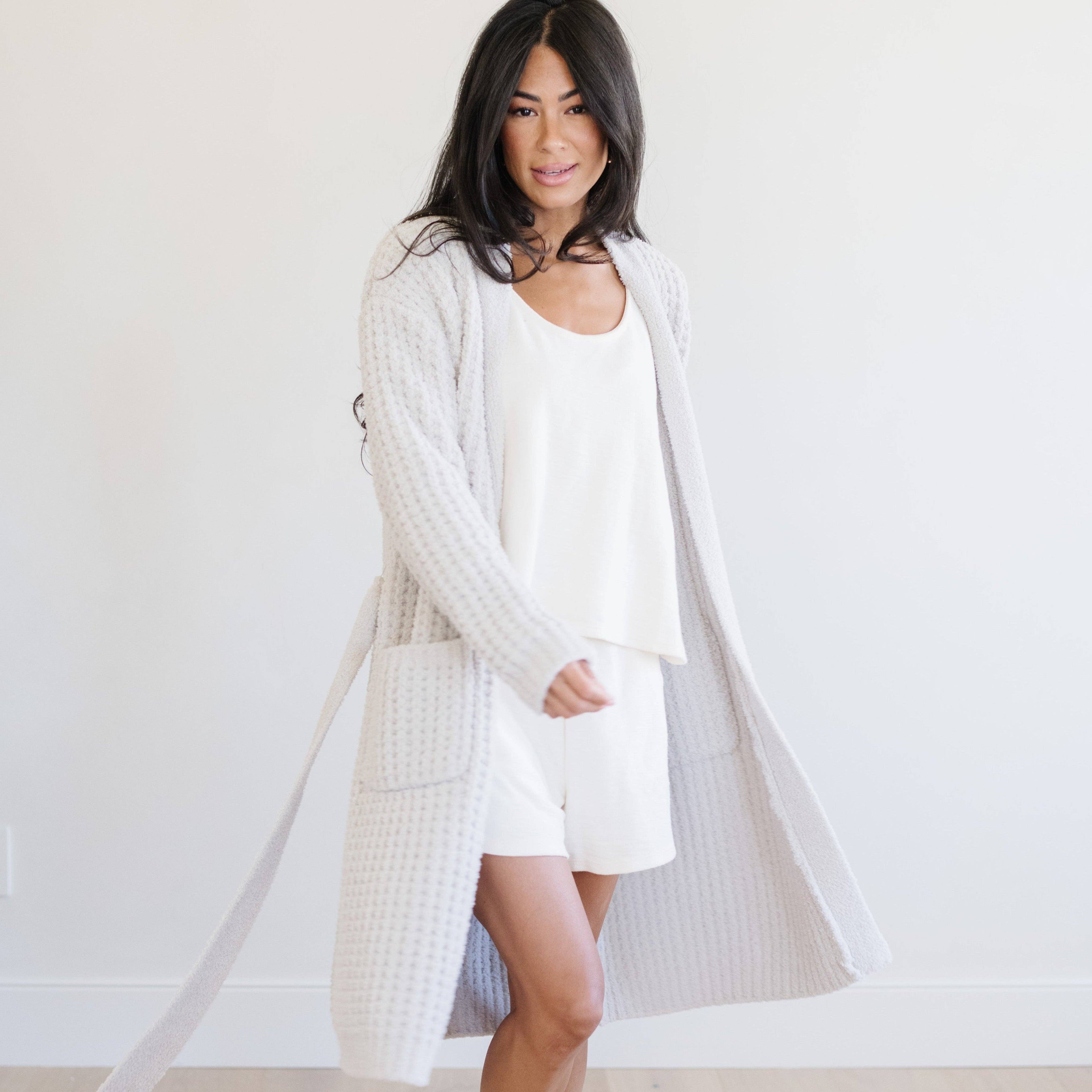 Saranoni - WAFFLE KNIT ROBE