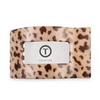 TELETIES - Flat Rectangle Hair Clip | Large | Blonde Tortoise