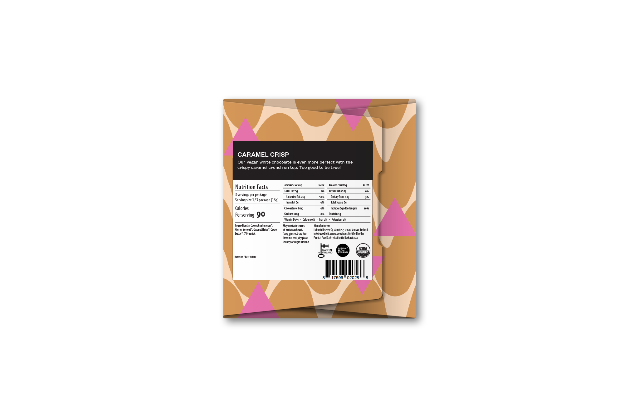 Goodio - Caramel Crisp White Chocolate