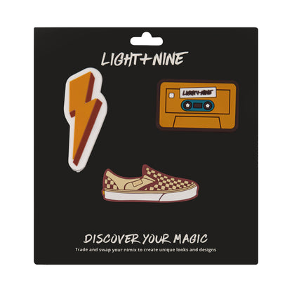 Light + Nine - Nimix Patches Set of Three RETRO SET