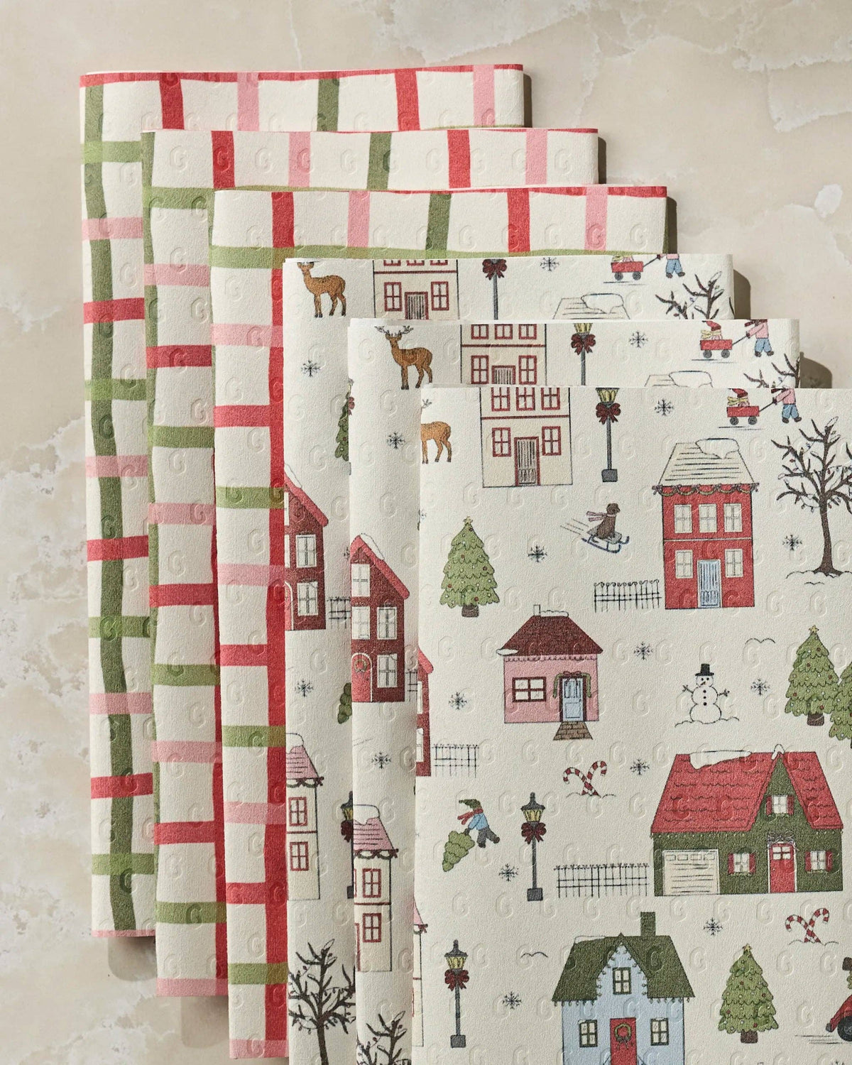 Geometry - Winter Village Not Paper Towel - Holiday 2026