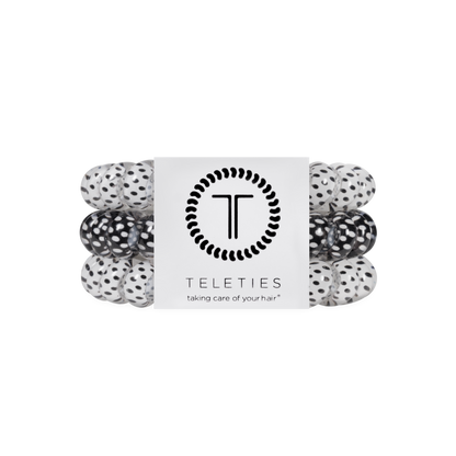 TELETIES - Polka Dot Party Large Hair Ties