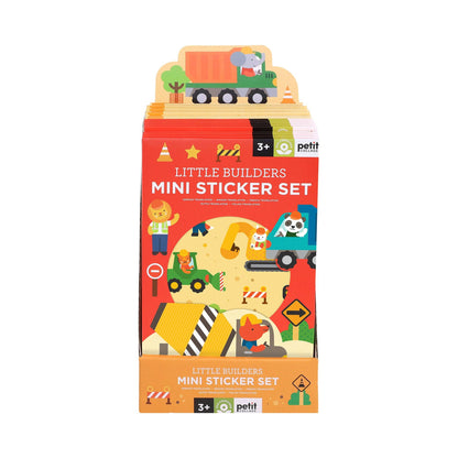petit collage - Mini Sticker Set: Little Builders