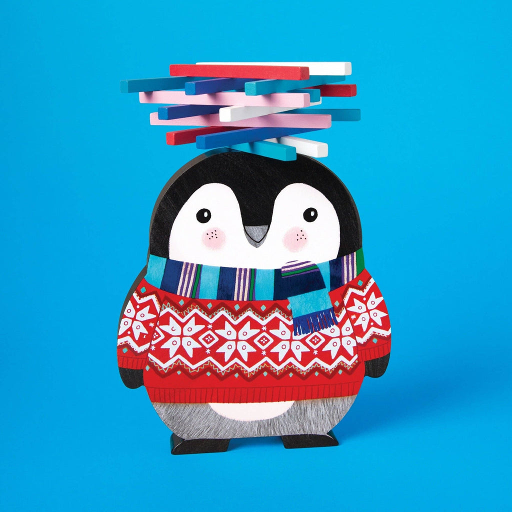 mudpuppy - Penguin Stack-up Wooden Balancing Game