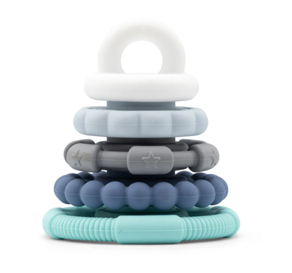 Glo Pals - Rainbow Stacker Teether & Toy - Ocean