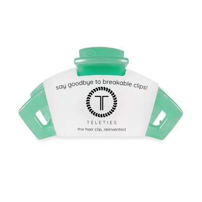 TELETIES - Open Hair Clip | Medium | Spring Splash