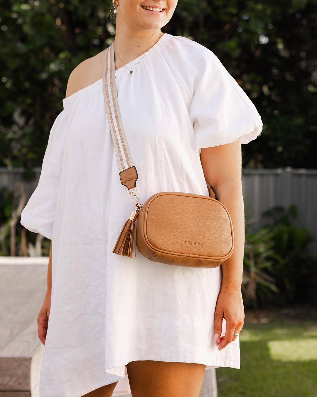 Louenhide - Jacinta Metallic Crossbody Bag