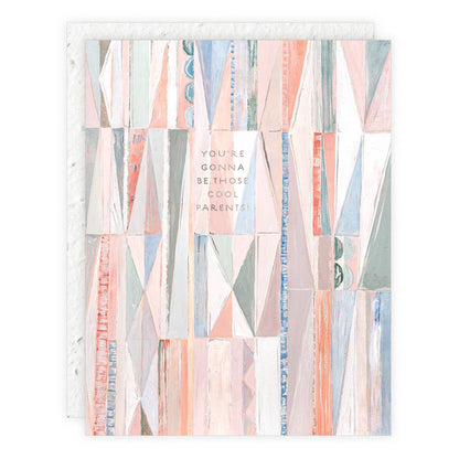 Seedlings - Cool Parents - Baby Card