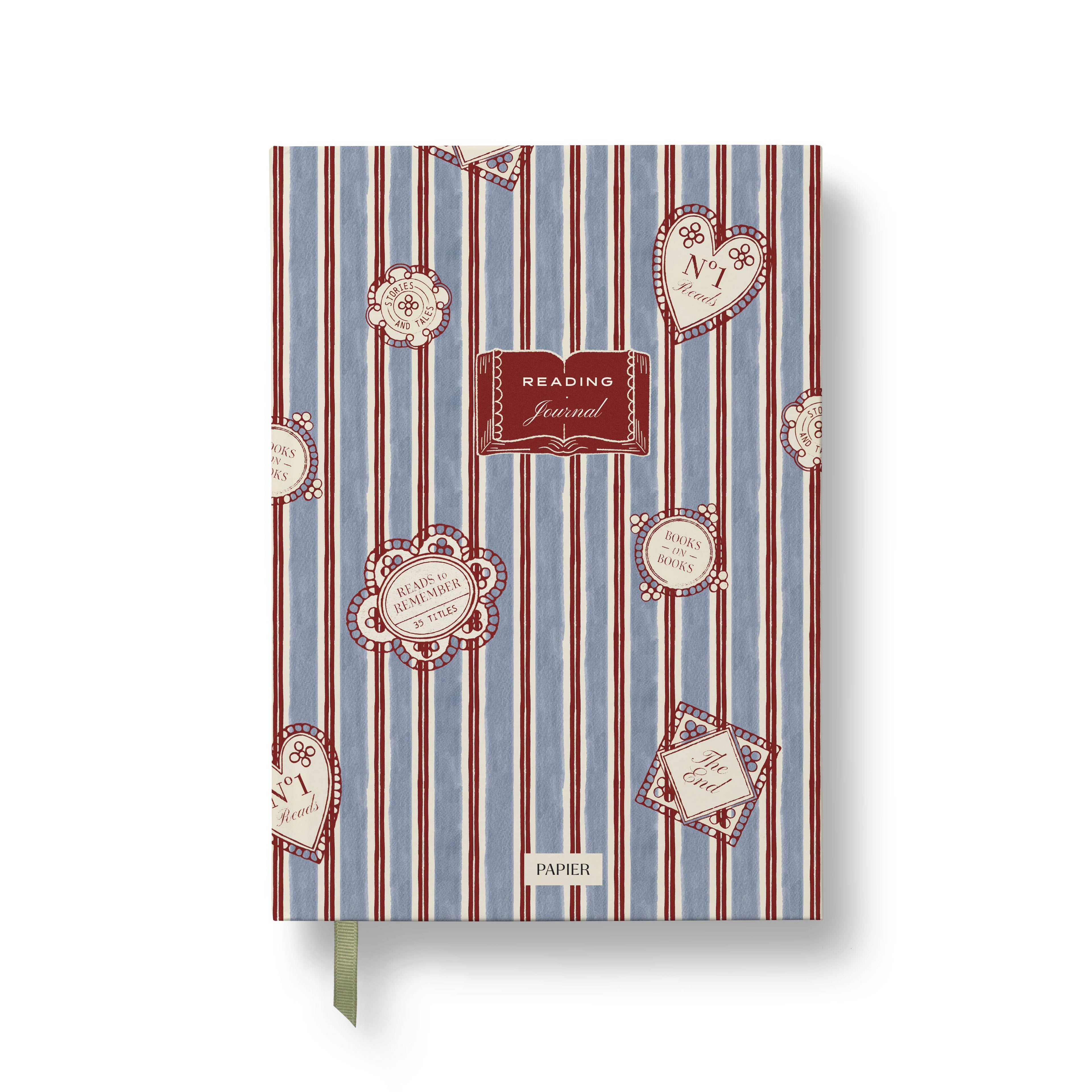 Papier - Bibliothèque Reading Journal