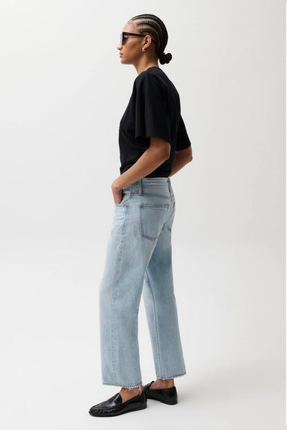 Pistola Lexi Mid Rise Bowed Straight Jeans - Dolce Vita Vintage *restocked*