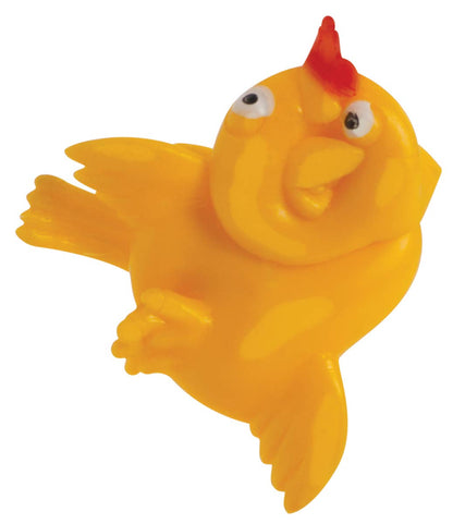 Toysmith - Farm Fresh Chicken Flingers Launch Toy, Spring
