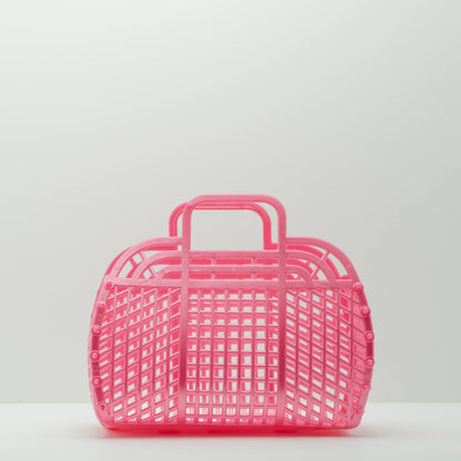 JustforZo boutique, Inc. - Medium Retro Jelly Baskets, Bags - 𝙈𝙖𝙙𝙚 𝙞𝙣 𝙐𝙎𝘼!