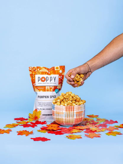 Poppy Hand-Crafted Popcorn - Pumpkin Spice Popcorn